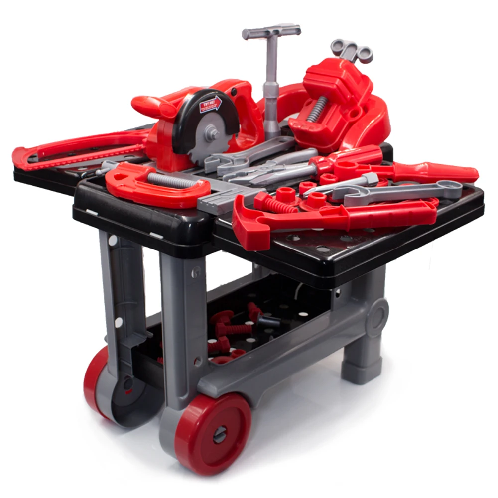 Children's Repair Toolbox Toy Set kids Pretend Play Toys Simulation Screwdriver Pliers Repair Tools Box Set Toy Home Workbench
Children's Repair Toolbox Toy Set kids Pretend Play Toys Simulation Screwdriver Pliers Repair Tools Box Set Toy Home Workbench