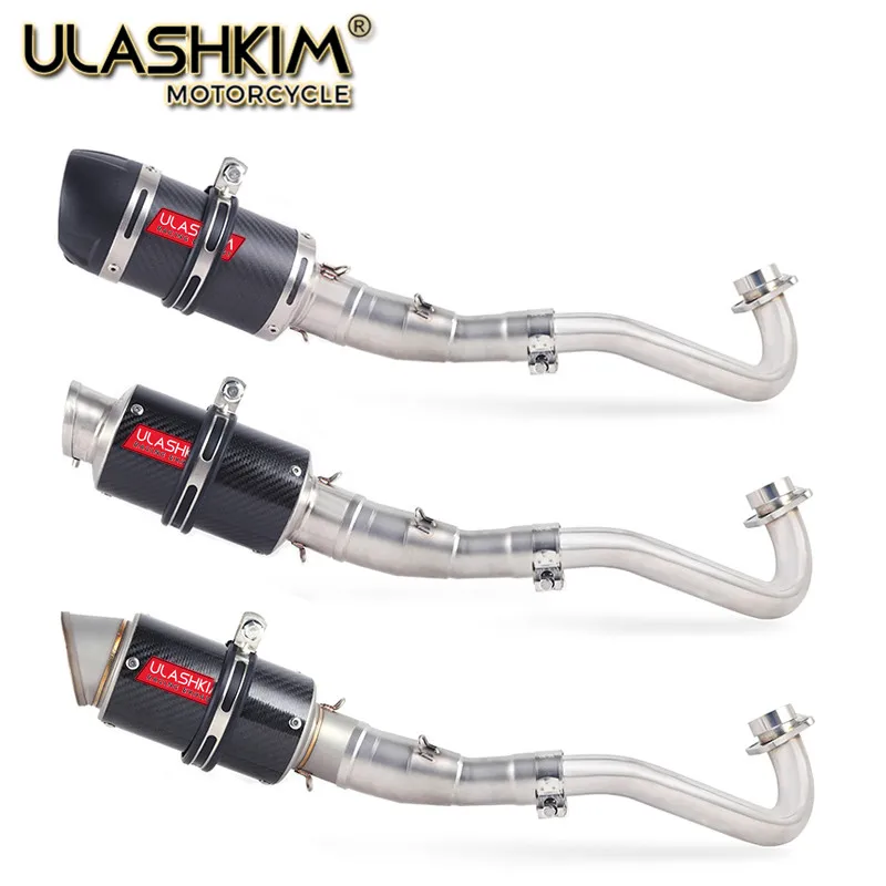 Motorcycle Full System Exhaust Muffler Escape Middle Link Pipe Slip On For yamaha XMAX300 XMAX250 XMAX400 2017 2018
Motorcycle Full System Exhaust Muffler Escape Middle Link Pipe Slip On For yamaha XMAX300 XMAX250 XMAX400 2017 2018