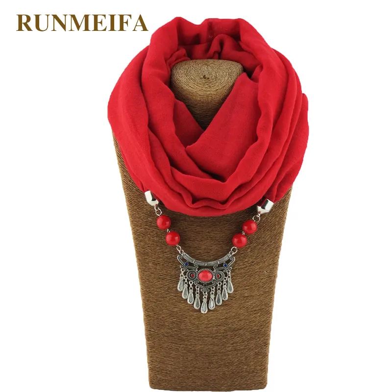 RUNMEIFA 2019 newest Jewelry scarf solid cotton necklace pendant woman scarves for the neck foulard femme accesorios mujer
RUNMEIFA 2019 newest Jewelry scarf solid cotton necklace pendant woman scarves for the neck foulard femme accesorios mujer