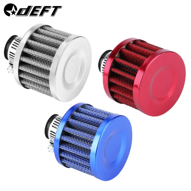 DEFT 12mm Air Filter Interface Motorcycle Air Filters Auto Cold Mini Car Cone Cold Intake Filter Turbo Vent Crankcase Breather
DEFT 12mm Air Filter Interface Motorcycle Air Filters Auto Cold Mini Car Cone Cold Intake Filter Turbo Vent Crankcase Breather