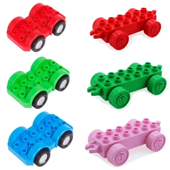 Diy Big Size 2 Type Of Cars Duploe Base Plate Building Blocks Enlighten Baby Bricks Duploed Toys For Children
Diy Big Size 2 Type Of Cars Duploe Base Plate Building Blocks Enlighten Baby Bricks Duploed Toys For Children