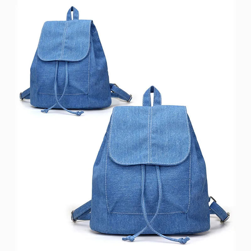 LJL New Canvas Women Backpack Drawstring School Bags For Teenagers Girls Small Backpack Female Rucksack(Blue)
LJL New Canvas Women Backpack Drawstring School Bags For Teenagers Girls Small Backpack Female Rucksack(Blue)