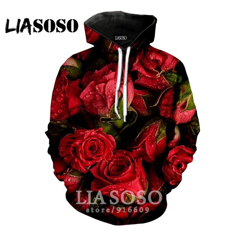 3D Print Hoodie Men streetwear shirt rose homme women clothes flower fashion rock harajuku Sweatshirt shirt anime Hoodies E732
3D Print Hoodie Men streetwear shirt rose homme women clothes flower fashion rock harajuku Sweatshirt shirt anime Hoodies E732