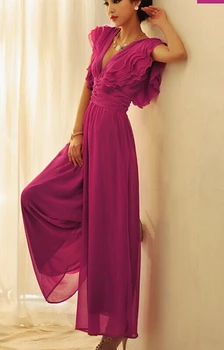 Free Shipping High Quality Bohemian Style Summer New Arrival Lotus Leaf V Collar Loose Chiffon Woman Jumpsuits
Free Shipping High Quality Bohemian Style Summer New Arrival Lotus Leaf V Collar Loose Chiffon Woman Jumpsuits