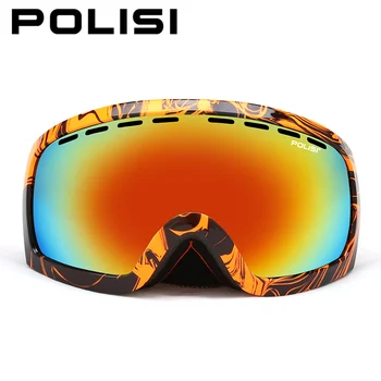 POLISI Windproof Snowboard Skate Goggles Double Layer Anti-Fog Lens Skiing Glasses Polarized Outdoor Snowmobile Snow Eyewear
POLISI Windproof Snowboard Skate Goggles Double Layer Anti-Fog Lens Skiing Glasses Polarized Outdoor Snowmobile Snow Eyewear