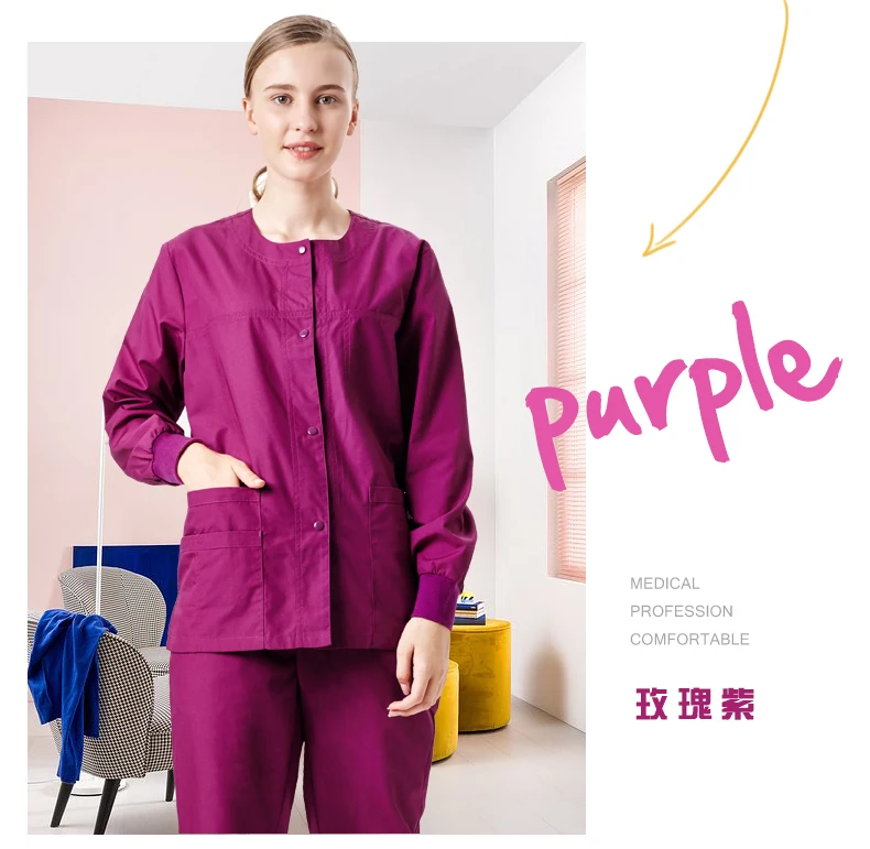 Medical Jacket Surgical Clothing Doctors Nurses Workwear Uniform Clothes Hospital Dental Clinic Work Overalls Lab Coat
Medical Jacket Surgical Clothing Doctors Nurses Workwear Uniform Clothes Hospital Dental Clinic Work Overalls Lab Coat