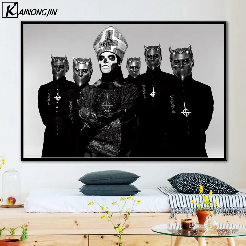 Art Poster Ghost Swedish Heavy Metal Band Music Posters and Prints Wall Picture Canvas Painting Room Home Decoration
Art Poster Ghost Swedish Heavy Metal Band Music Posters and Prints Wall Picture Canvas Painting Room Home Decoration