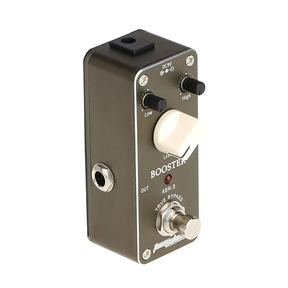 AROMA ABR-3 Mini Booster Electric Guitar Effect Pedal with Aluminum Alloy Housing True Bypass Durable Guitar Parts
AROMA ABR-3 Mini Booster Electric Guitar Effect Pedal with Aluminum Alloy Housing True Bypass Durable Guitar Parts