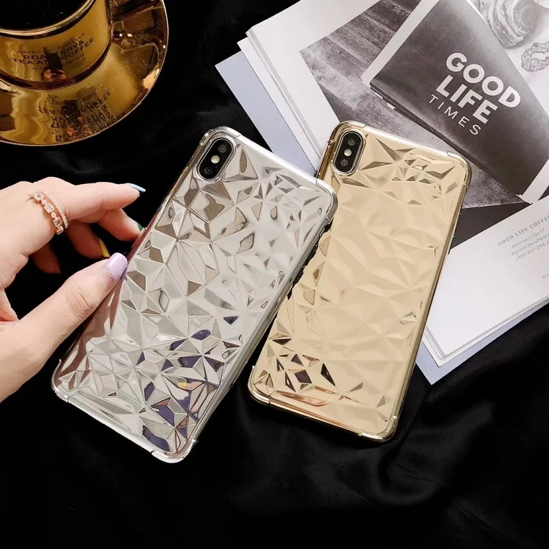 Luxury Gold Plating Case 3D Glitter Diamonds Phone Case For iPhone XS MAX XR 8 7 plus TPU soft Cover For iPhone 8 6 6S Plus case
Luxury Gold Plating Case 3D Glitter Diamonds Phone Case For iPhone XS MAX XR 8 7 plus TPU soft Cover For iPhone 8 6 6S Plus case
