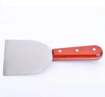 Kitchen Tool Meat Poultry Tools wooden handle round stainless steel spatula steak shovel poultry lifers 2 set/lot free shipping
Kitchen Tool Meat Poultry Tools wooden handle round stainless steel spatula steak shovel poultry lifers 2 set/lot free shipping