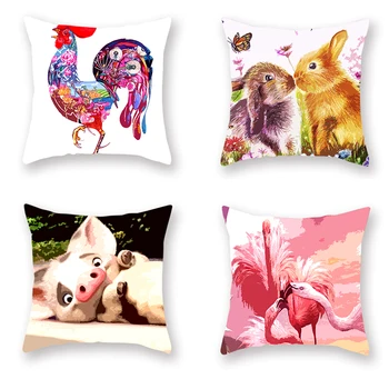 Watercolor Creative Animal Color Pillowcase Cat Mat Dog Elephant Couple Rabbit Cushion Cover Bird Sprouting Pig Red Bed Cover
Watercolor Creative Animal Color Pillowcase Cat Mat Dog Elephant Couple Rabbit Cushion Cover Bird Sprouting Pig Red Bed Cover
