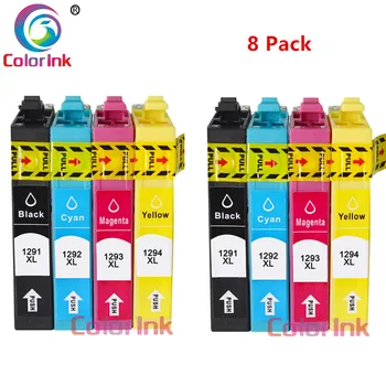 ColorInk 8PK 12XL ink cartridge for Epson T1291 T 1291 12 XL Ink Cartridge for Stylus SX420W SX425W SX525WD SX230 printer ink
ColorInk 8PK 12XL ink cartridge for Epson T1291 T 1291 12 XL Ink Cartridge for Stylus SX420W SX425W SX525WD SX230 printer ink