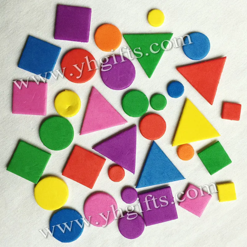 250PCS(1bag)/LOT,Mixed shape foam stickers,Irregular geometric figure,Foam puzzle.Early educational toy,KIndergarten crafts
250PCS(1bag)/LOT,Mixed shape foam stickers,Irregular geometric figure,Foam puzzle.Early educational toy,KIndergarten crafts