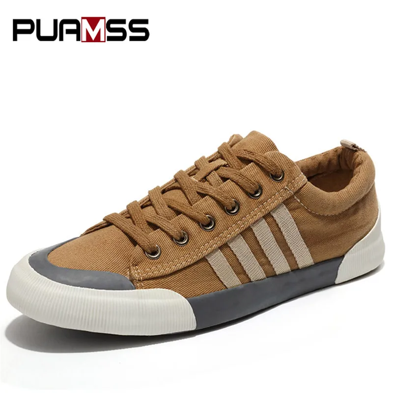 PUAMSS 2019 New Men Skateboard shoes Outdoor Sports Canvas Comfortable sneakers Male Breathable Black Sports Shoes man
PUAMSS 2019 New Men Skateboard shoes Outdoor Sports Canvas Comfortable sneakers Male Breathable Black Sports Shoes man