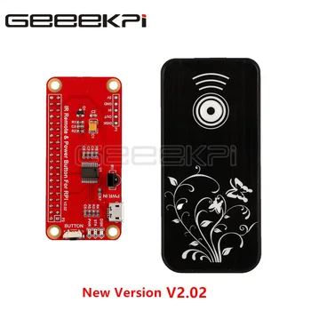 GeeekPi New Version V2.02 IR Remote Control Power Button Module Switch Remote Control Module for Raspberry Pi 3B / 4B / Zero
GeeekPi New Version V2.02 IR Remote Control Power Button Module Switch Remote Control Module for Raspberry Pi 3B / 4B / Zero