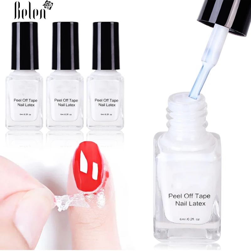 Peel Off Liquid Tape From Nail Polish Protection Finger Skin Cream White Latex Protected Glue Easy Clean Tape Cream Nail Polish
Peel Off Liquid Tape From Nail Polish Protection Finger Skin Cream White Latex Protected Glue Easy Clean Tape Cream Nail Polish