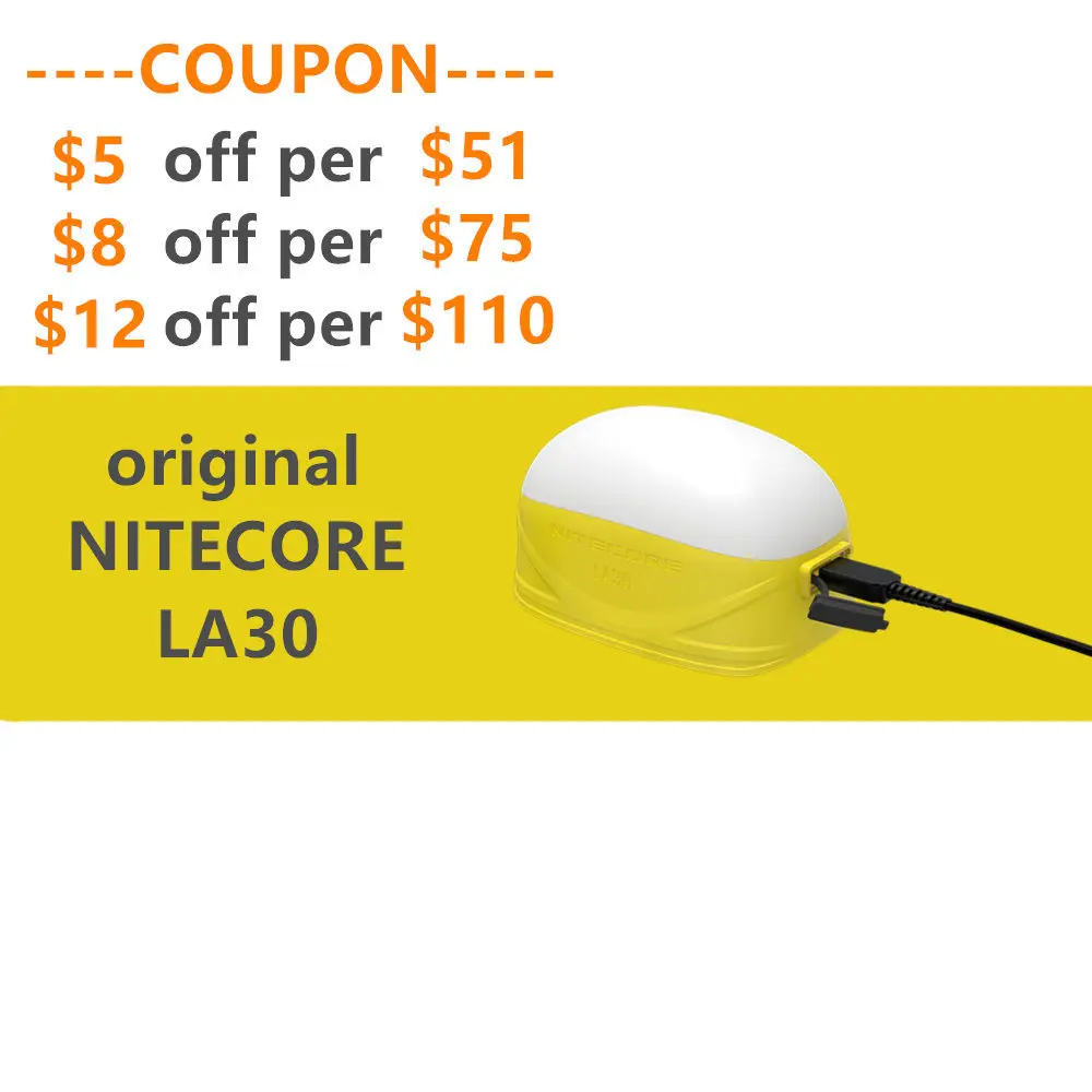 NITECORE LA30 250Lumens 2*AA Rechargeable Li-ion battery Bi-fuel Portable Camping Lantern for Gear,Outdoor/Camping,High CRI Mode
NITECORE LA30 250Lumens 2*AA Rechargeable Li-ion battery Bi-fuel Portable Camping Lantern for Gear,Outdoor/Camping,High CRI Mode