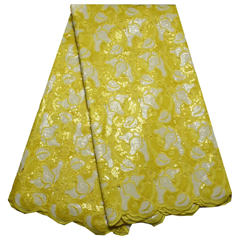 (5yards/pc) High quality yellow African organza lace fabric hand cut lace with sequins embroidered for party dress OP48
(5yards/pc) High quality yellow African organza lace fabric hand cut lace with sequins embroidered for party dress OP48