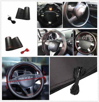 Car steering wheel cover microfiber leather hand-sewn DIY 38 cm for Mercedes Benz GLC GLC43 G350d EQA E43 CLA CLA45 C350e
Car steering wheel cover microfiber leather hand-sewn DIY 38 cm for Mercedes Benz GLC GLC43 G350d EQA E43 CLA CLA45 C350e