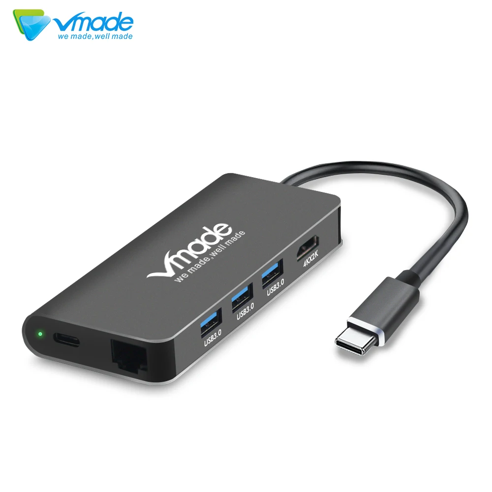 Vmade Type-C USB-C Hub to HDMI Hub Thunderbolt 3 Adapter for MacBook Samsung Galaxy S9 Huawei P20 Mats 20 Pro Type C USB 3.0 HUB
Vmade Type-C USB-C Hub to HDMI Hub Thunderbolt 3 Adapter for MacBook Samsung Galaxy S9 Huawei P20 Mats 20 Pro Type C USB 3.0 HUB