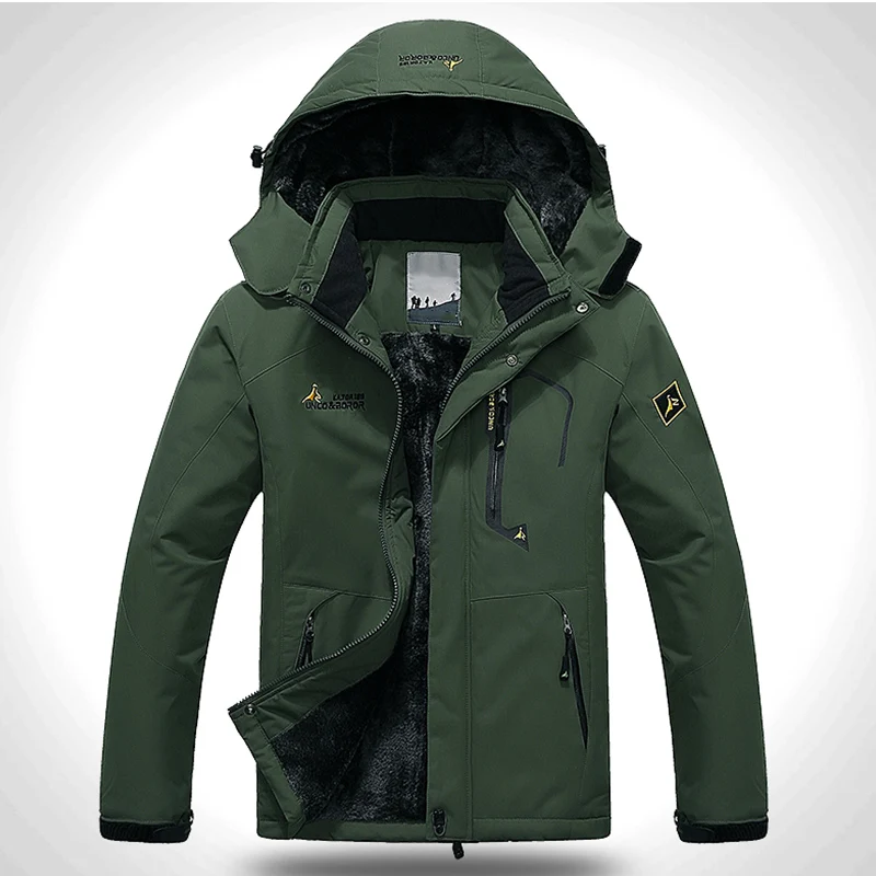 2018 Warm Winter Hooded Velvet Men's Parka Jacket Couples Windbreaker Black Army Green Thick Windproof Women Coat Zipper Parkas
2018 Warm Winter Hooded Velvet Men's Parka Jacket Couples Windbreaker Black Army Green Thick Windproof Women Coat Zipper Parkas