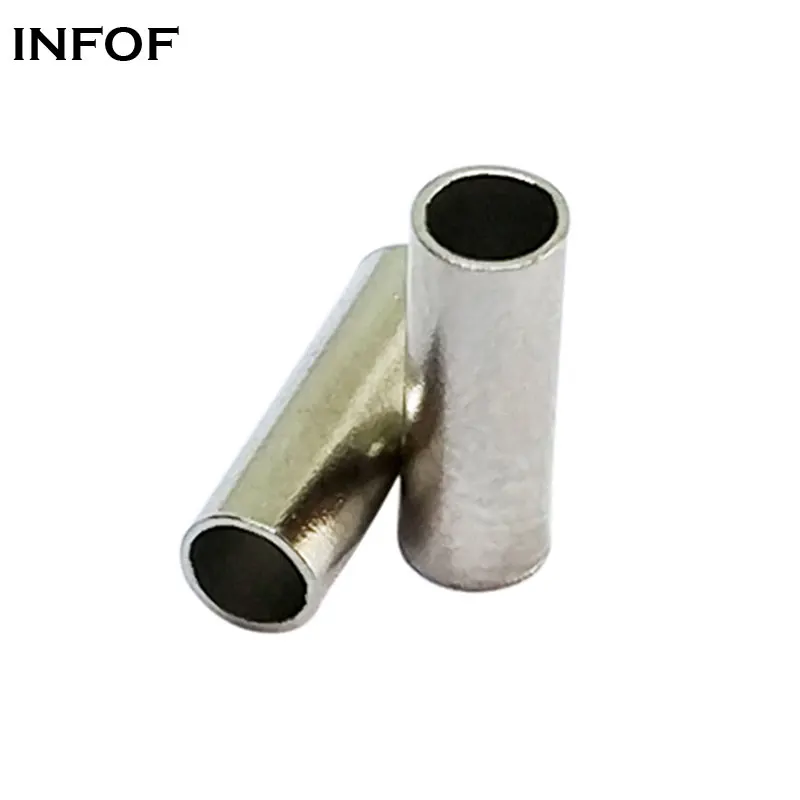 INFOF 200-pieces Single Sleeves 1.0mm-3.0mm Stainless Steel Fishing Connector Line Tube Wire Leader Connection
INFOF 200-pieces Single Sleeves 1.0mm-3.0mm Stainless Steel Fishing Connector Line Tube Wire Leader Connection