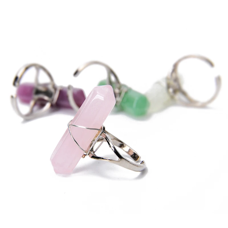 Fashion Imitation Natural Stone Bullet Shape Open Ring for Women Men Boho Midi Finger Ring Knuckle Charm anelli Christmas
Fashion Imitation Natural Stone Bullet Shape Open Ring for Women Men Boho Midi Finger Ring Knuckle Charm anelli Christmas