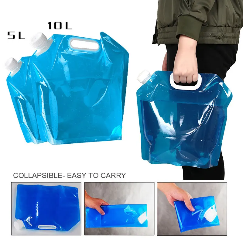 Folding Water Bag Water Storage Bag Hiking Portable Water Carriers Portable Water Bag 10L Environmental Protection Portable
Folding Water Bag Water Storage Bag Hiking Portable Water Carriers Portable Water Bag 10L Environmental Protection Portable