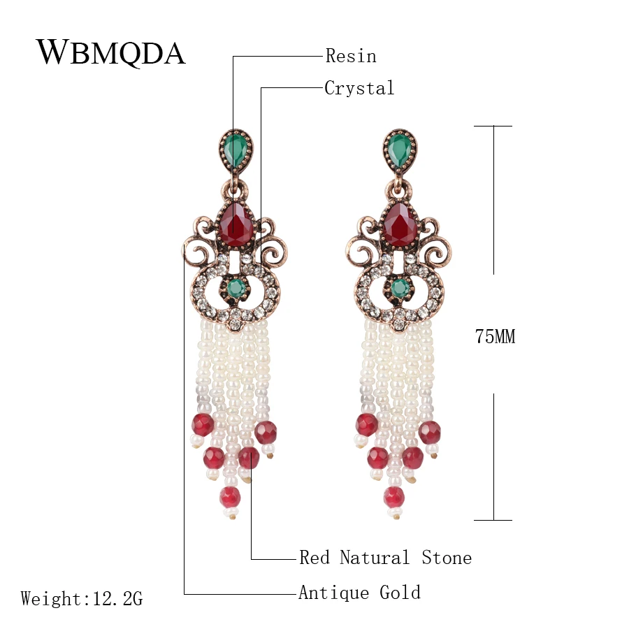 Kinel-Antique-Gold-Color-Long-Tassel-Earrings-For-Women-Handmade-Beaded-Bohemian-Ethnic-Jewelry-Vintage-Wedding (1)