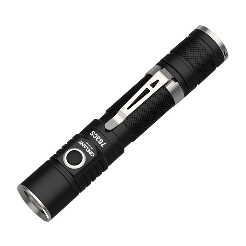 Free Shipping!Crelant 7G3CS 1226 Lumens EDC Flashlight Cree XP-L LED Mini Lamp Torche Lantern hiking Flashlight 18650 Torch
Free Shipping!Crelant 7G3CS 1226 Lumens EDC Flashlight Cree XP-L LED Mini Lamp Torche Lantern hiking Flashlight 18650 Torch