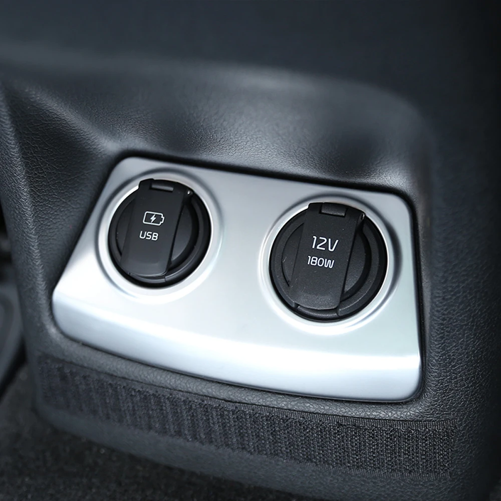 VCiiC CHROME CIGARETTE LIGHTER USB PORT INTERIOR TRIM COVER REAR AIR VENT BEZEL GARNISH MOLDING FOR 2016 2017 KIA SPORTAGE QL
VCiiC CHROME CIGARETTE LIGHTER USB PORT INTERIOR TRIM COVER REAR AIR VENT BEZEL GARNISH MOLDING FOR 2016 2017 KIA SPORTAGE QL