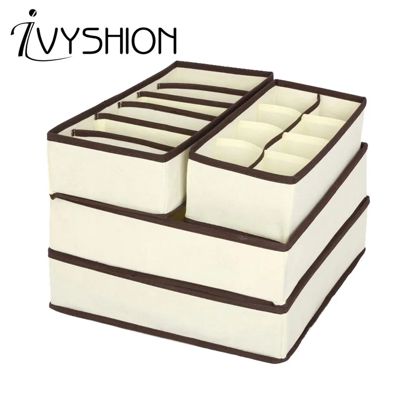 IVYSHION 1PC Multifunction Underwear Bra Storage Box Non-woven Drawer Closet Organizers Boxes For Scarfs Socks Bra Home Storage
IVYSHION 1PC Multifunction Underwear Bra Storage Box Non-woven Drawer Closet Organizers Boxes For Scarfs Socks Bra Home Storage