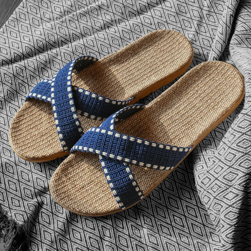 women summer home slippers outside men flip flops ladies beach sandals linen non-slip indoor badroom shoes Ladies casual Sandals
women summer home slippers outside men flip flops ladies beach sandals linen non-slip indoor badroom shoes Ladies casual Sandals