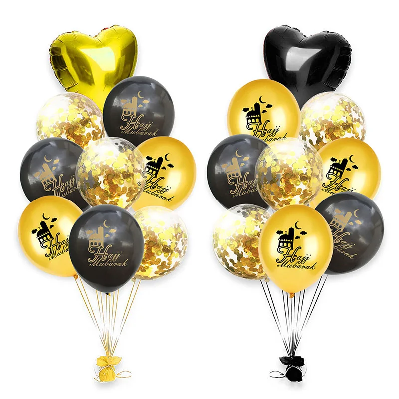 Islamic Muslim Eid Mubarak Balloons Set Latex Balloon DIY Decoration Ramadan Mubarak Kareem EID Confetti Balloons 15pcs/18pcs
Islamic Muslim Eid Mubarak Balloons Set Latex Balloon DIY Decoration Ramadan Mubarak Kareem EID Confetti Balloons 15pcs/18pcs