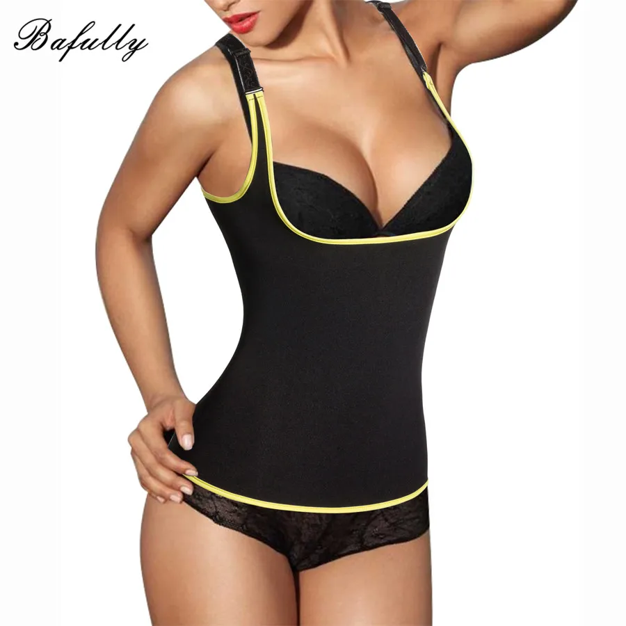 Adjustable Strap Body Shape Women Tops Waist Trainer Sweat Vest Fitness Fat Burning Slimming Shapewear Corset Neoprene Plus Size
Adjustable Strap Body Shape Women Tops Waist Trainer Sweat Vest Fitness Fat Burning Slimming Shapewear Corset Neoprene Plus Size