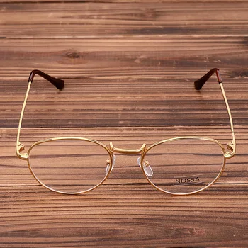 NOSSA Hot Sale Gold Vintage Glasses Frame Women Men Retro Round Metal Eyeglasses Frame Bronze Myopia Classical Eyewear Goggles
NOSSA Hot Sale Gold Vintage Glasses Frame Women Men Retro Round Metal Eyeglasses Frame Bronze Myopia Classical Eyewear Goggles