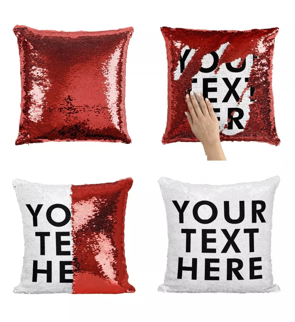 Newest Sequin Pillowcase for Sublimation 40x40cm Top Quality Shine Pillow Cover Hot Sell Magic Pillowcase Decoration 100pcs(sp)
Newest Sequin Pillowcase for Sublimation 40x40cm Top Quality Shine Pillow Cover Hot Sell Magic Pillowcase Decoration 100pcs(sp)