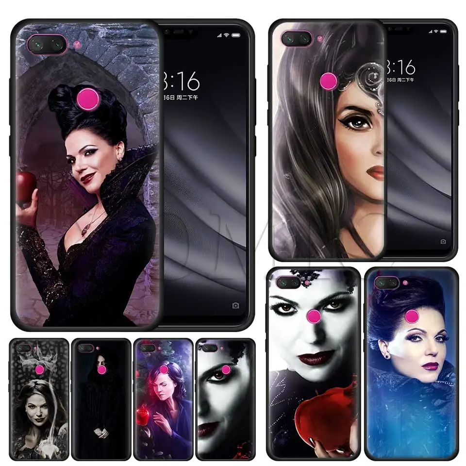 Silicone Case for Xiaomi 8 A2 Lite A1 5X 6X poco F1 Play Redmi K20 Pro Note 7 6 Black Case Cover once upon a time regina mills S
Silicone Case for Xiaomi 8 A2 Lite A1 5X 6X poco F1 Play Redmi K20 Pro Note 7 6 Black Case Cover once upon a time regina mills S