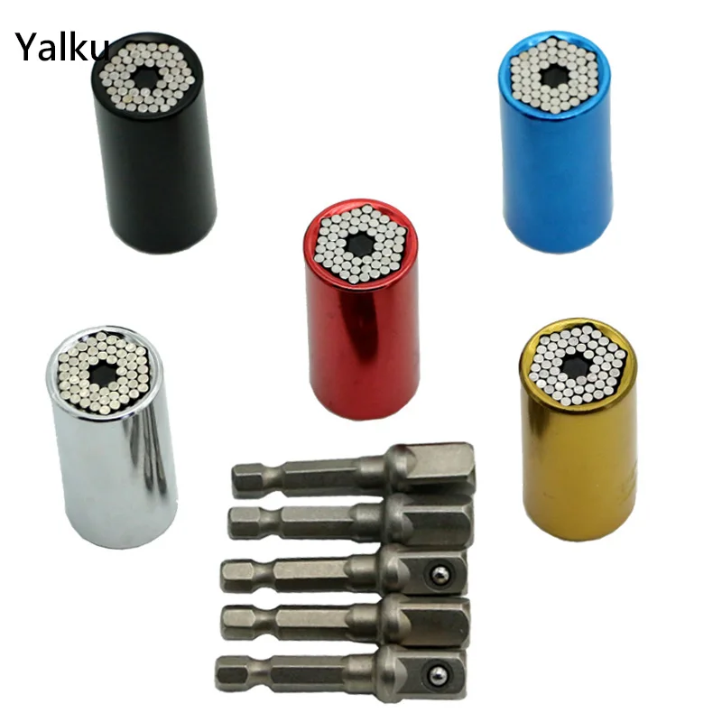 Yalku Hand Tool Set Electric Drill Uiversal Adapter Socket Hand Tool Set Kit Socket+Connecting Rod Drill Bits Tool Kit 7-19 mm
Yalku Hand Tool Set Electric Drill Uiversal Adapter Socket Hand Tool Set Kit Socket+Connecting Rod Drill Bits Tool Kit 7-19 mm