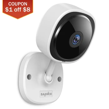 SANNCE Baby Monitor Wireless Wifi 1080P Fisheye IP Camera Mini Network Surveillance Camera Night Vision IR Cut Home Security
SANNCE Baby Monitor Wireless Wifi 1080P Fisheye IP Camera Mini Network Surveillance Camera Night Vision IR Cut Home Security