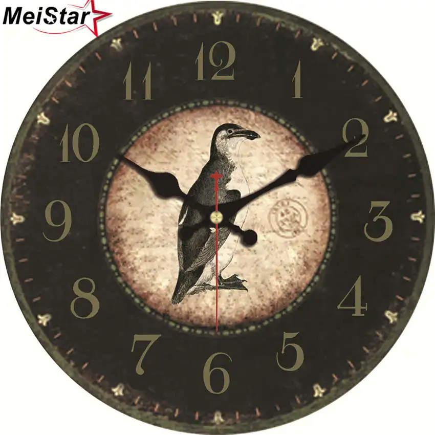MEISTAR Nature Scenery Wall Clocks Flower Bird Design Silent Living Study Office Kitchen Room Decorative Art Wall Clocks Gift
MEISTAR Nature Scenery Wall Clocks Flower Bird Design Silent Living Study Office Kitchen Room Decorative Art Wall Clocks Gift