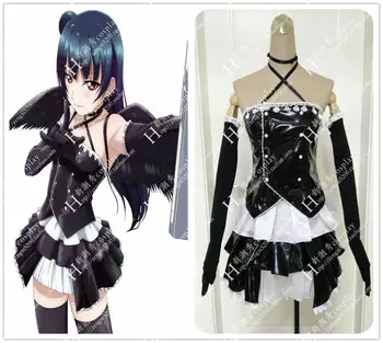 Love Live!Sunshine!! Aqours Tsushima Yoshiko Devil CUSTOM SIZE Uniforms Cosplay Costume Free Shipping + Wings
Love Live!Sunshine!! Aqours Tsushima Yoshiko Devil CUSTOM SIZE Uniforms Cosplay Costume Free Shipping + Wings