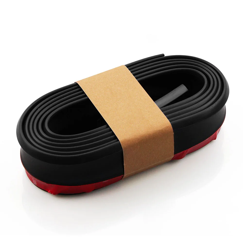 2.5M Car Front Bumper Lip Splitter Body Protector Spoiler Skirt Rubber Protector Foam Valance Chin Car Rubber Strip
2.5M Car Front Bumper Lip Splitter Body Protector Spoiler Skirt Rubber Protector Foam Valance Chin Car Rubber Strip
