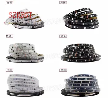 DC12V WS2811 5050 SMD RGB Strip Addressable 30/60leds/m Led Pixels External 1 ic control 3 Leds 5m/roll waterproof IP67/IP30
DC12V WS2811 5050 SMD RGB Strip Addressable 30/60leds/m Led Pixels External 1 ic control 3 Leds 5m/roll waterproof IP67/IP30