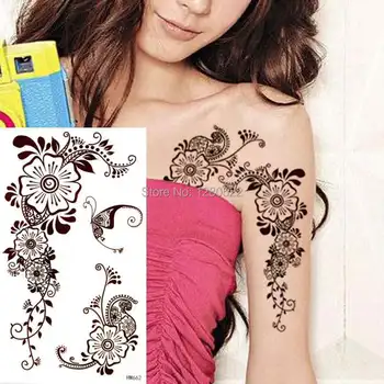 1pcs Dedicated India Henna Temporary Tattoo Body Art Butterfly Flower Tatuagem Temporaria for Women
1pcs Dedicated India Henna Temporary Tattoo Body Art Butterfly Flower Tatuagem Temporaria for Women