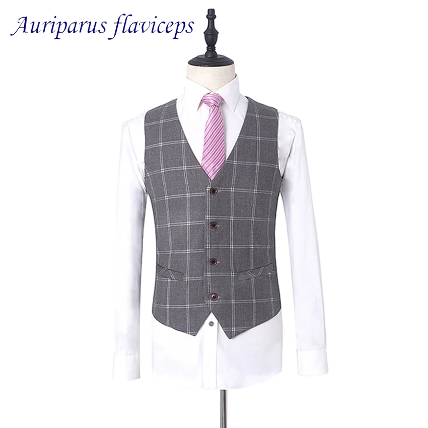 Plaid Man Waistcoats Class V Collar Suit Vest 1 Piece Plaid Suit Vest 4 buttons Waistcoats 6 Colors Vest Man Top 1 Piece
Plaid Man Waistcoats Class V Collar Suit Vest 1 Piece Plaid Suit Vest 4 buttons Waistcoats 6 Colors Vest Man Top 1 Piece