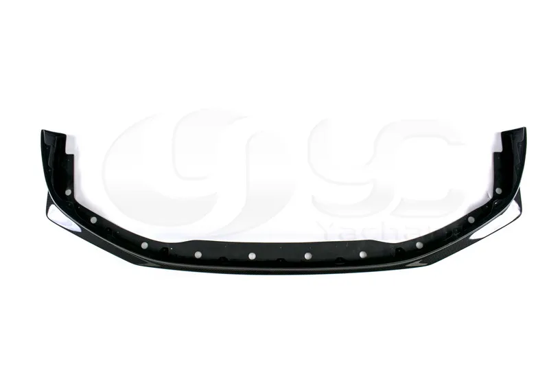 2008-2010 Nissan R35 GTR CBA KANSAI Type 2 Style Front Lip without Air Duct CF (1)