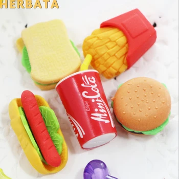 6PCS/Set Cute Kawaii Eraser Hamburger Food French Fries Hot Dog Eraser Office Correction Supplies CL-1815
6PCS/Set Cute Kawaii Eraser Hamburger Food French Fries Hot Dog Eraser Office Correction Supplies CL-1815
