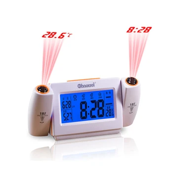 Time Watch LCD Projection Alarm Clock Digital Snooze Function Backlight Rotatable Wake Up Projector Multifunctional Led Clock
Time Watch LCD Projection Alarm Clock Digital Snooze Function Backlight Rotatable Wake Up Projector Multifunctional Led Clock