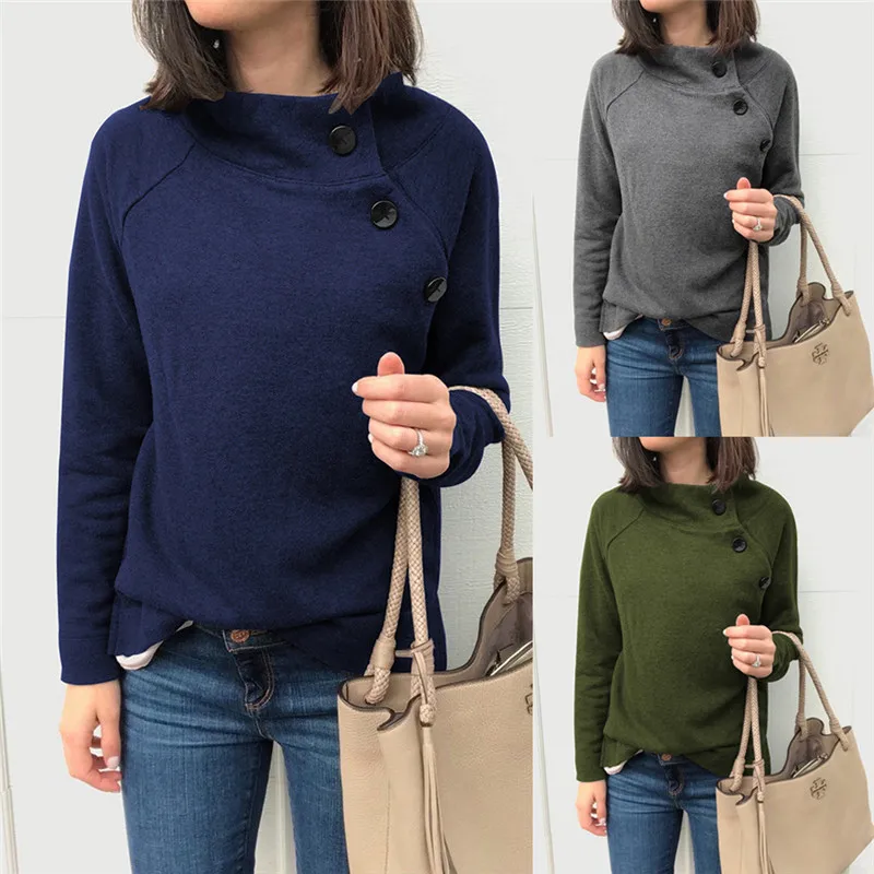 DORVIVON Fleece Womens Hoodies Jumper Female Crew Neck Sweatshirt Casual Button Tracksuits Hoody Pullovers 2019 Moletom Feminino
DORVIVON Fleece Womens Hoodies Jumper Female Crew Neck Sweatshirt Casual Button Tracksuits Hoody Pullovers 2019 Moletom Feminino